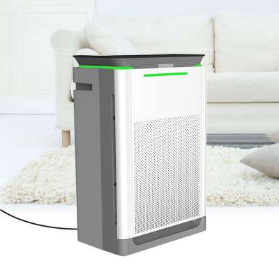 110V 220V Compatible Wall Mount Home Air Purifier with UV Lamp Sterilizer & Smart Sensor