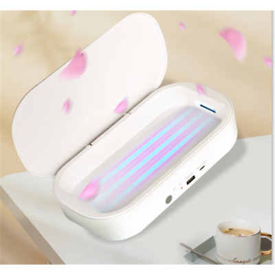 Multifunction Mobile Phone Uv Disinfection Light Sanitizer Sterilizer Box Cleaner With Wireless Charger